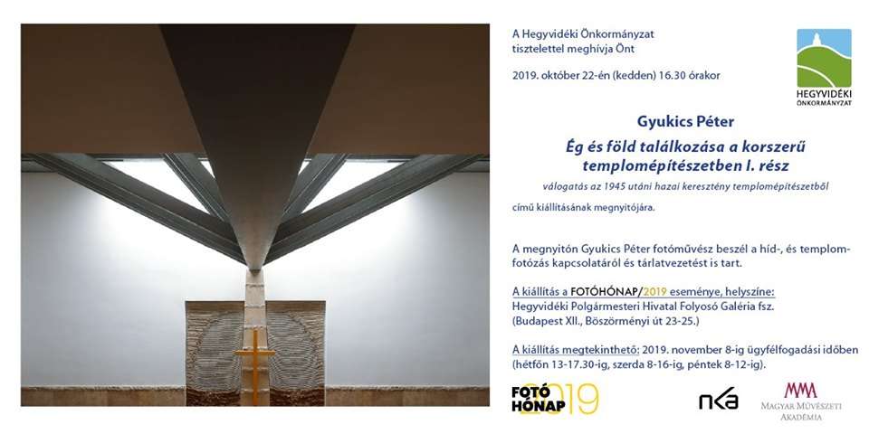 Gyukics Péter templomos fotókiállítása