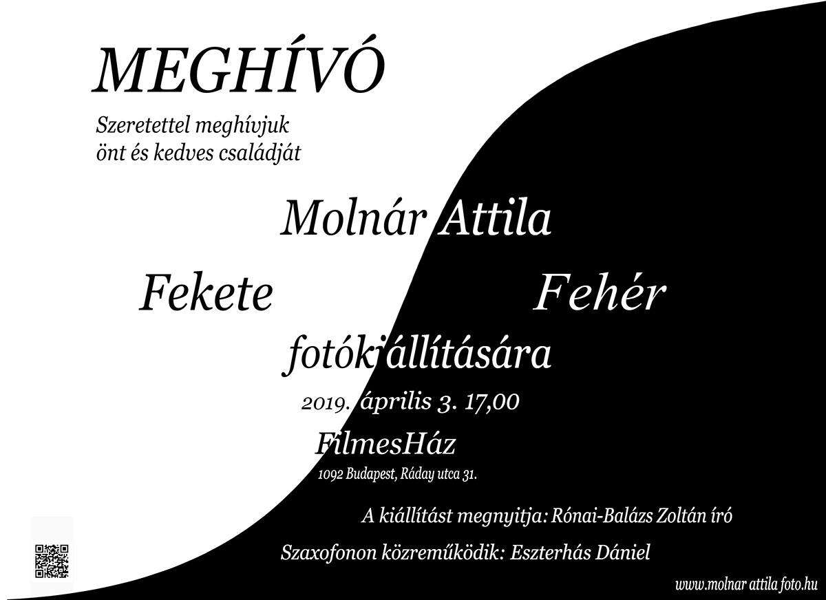 Molnár Attila: Fekete-fehér fotókiállítás