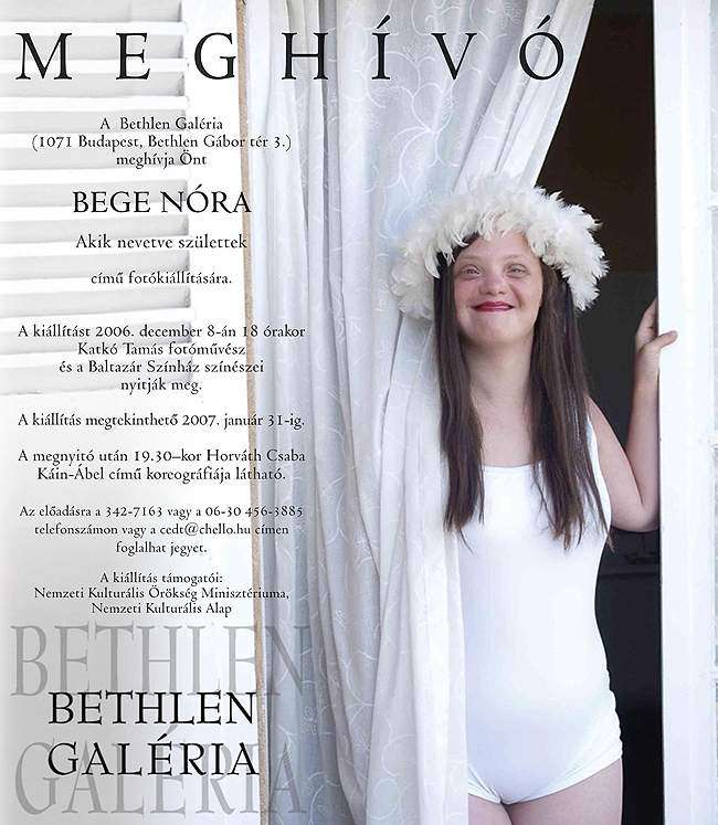 Bege Nóra: Akik nevetve születtek