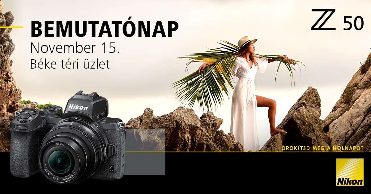 Nikon Z50 bemutatónap és szenzortisztítás