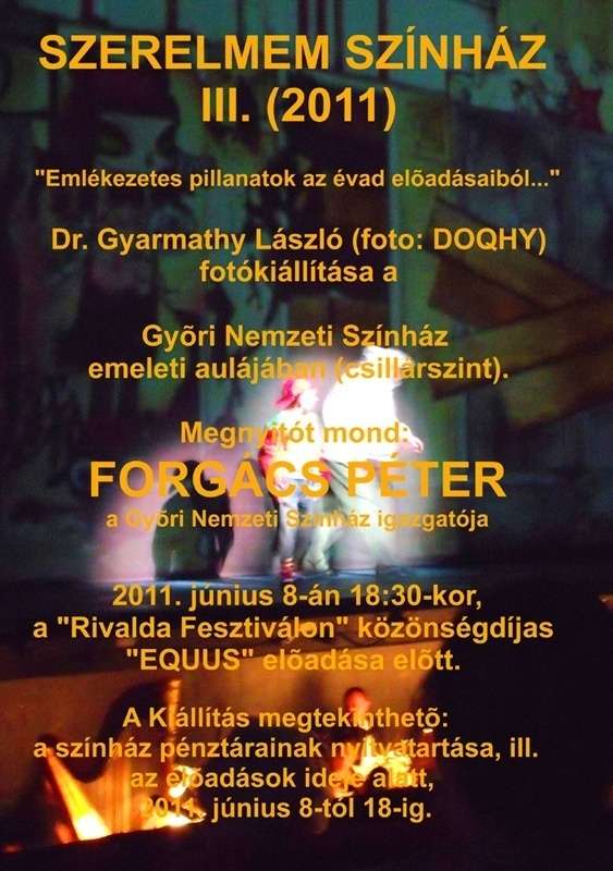Dr. Gyarmathy László: SZERELMEM SZÍNHÁZ III.