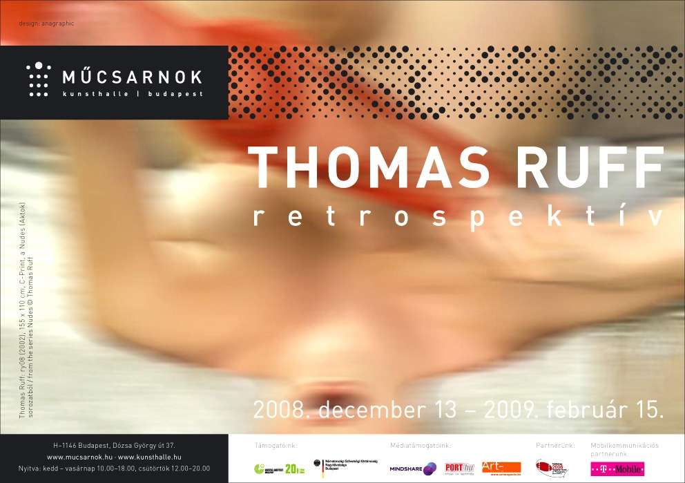 A fotográfia nyelvtana – beszélgetés Thomas Ruffal