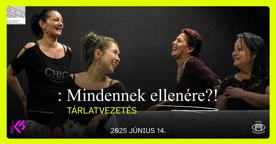 Csoszó Gabriella tárlatvezetése