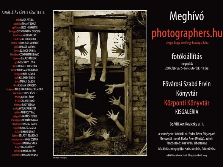 photographers.hu avagy hogy kerül egy honlap a falra