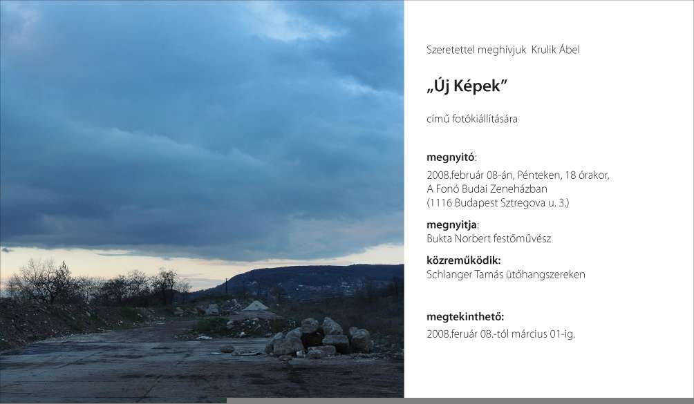 Krulik Ábel: Új képek