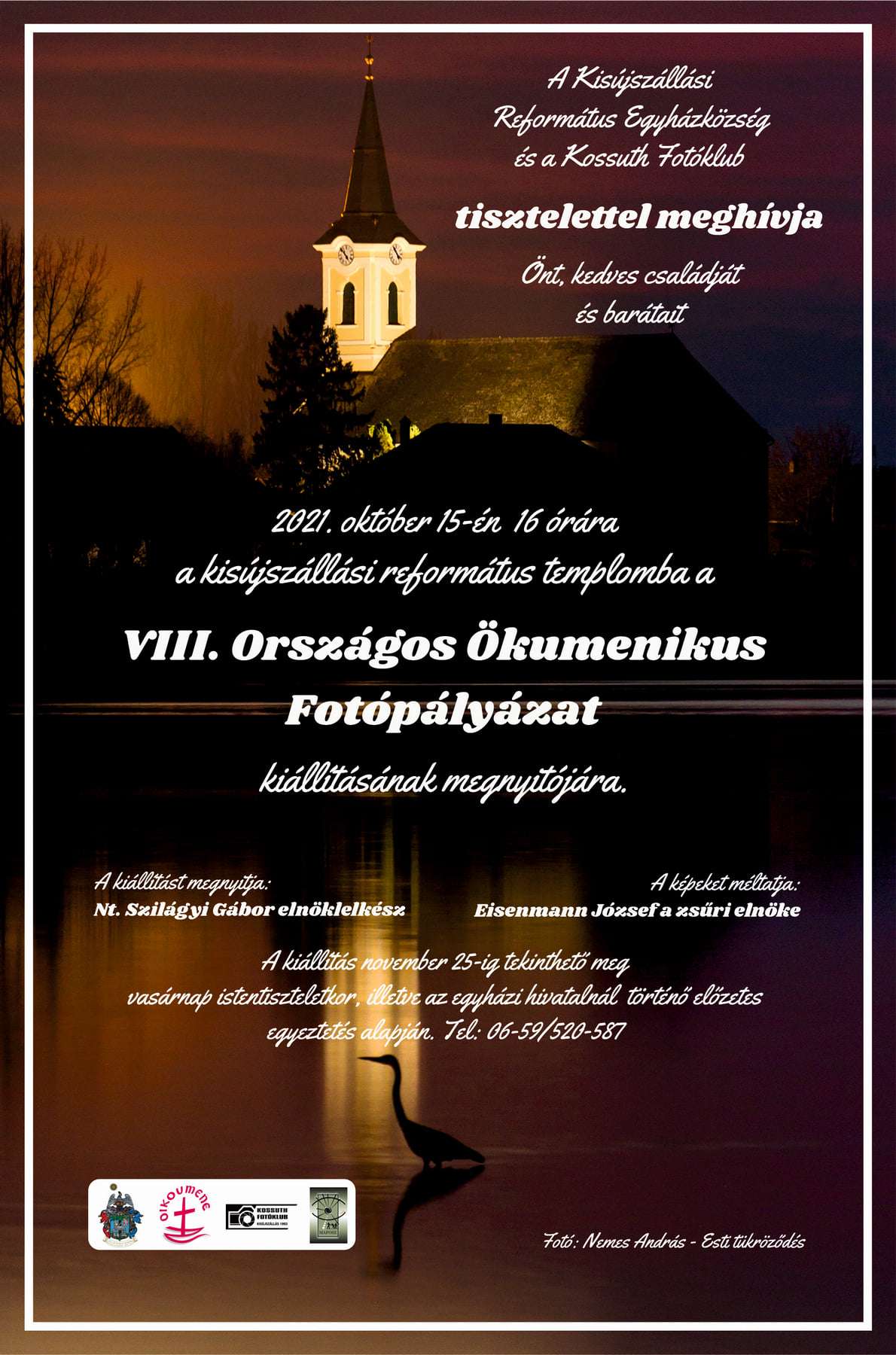 VIII. Országos Ökomenikus Fotópályázat - Kiállítás