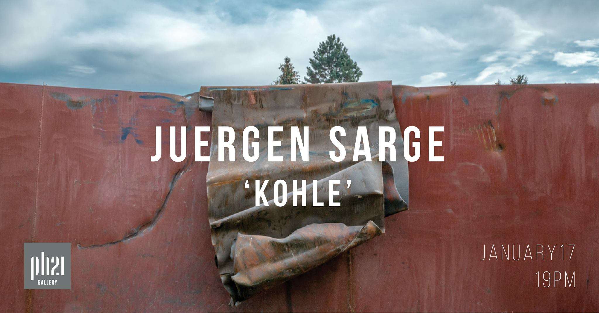 Juergen Sarge :: Kohle :: Project Room R52 01.17. :: opening